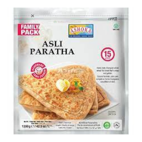 Ashoka Frozen Asli Paratha Family Pack - indiansupermarkt