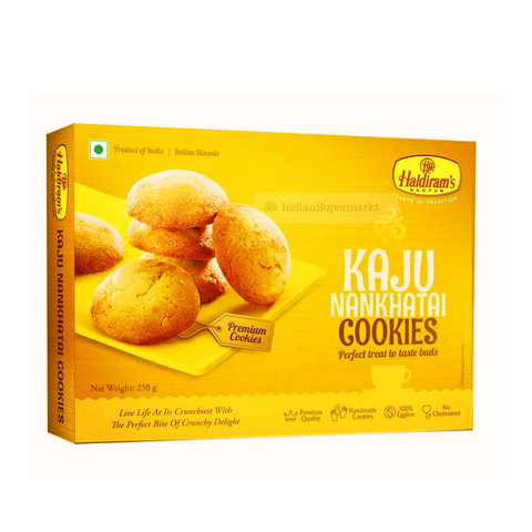Haldiram Kaju Nankhatai Biscuits - indiansupermarkt