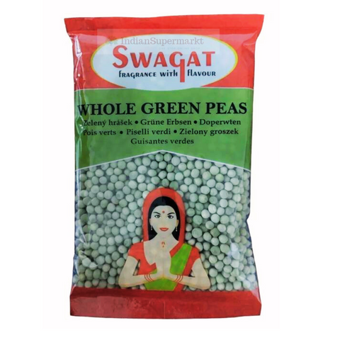 Swagat Whole Green Peas or hari matar - indiansupermarkt