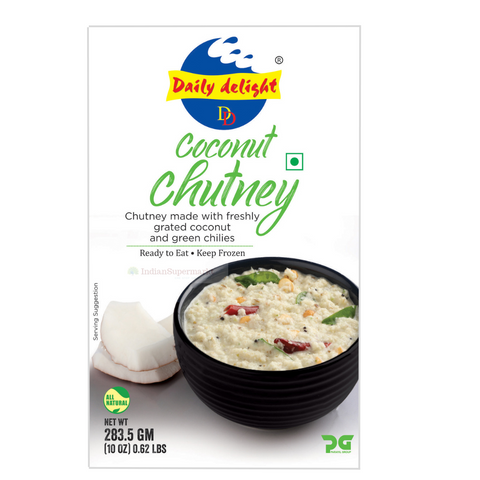 Daily Delight Frozen Coconut Chutney - indiansupermarkt