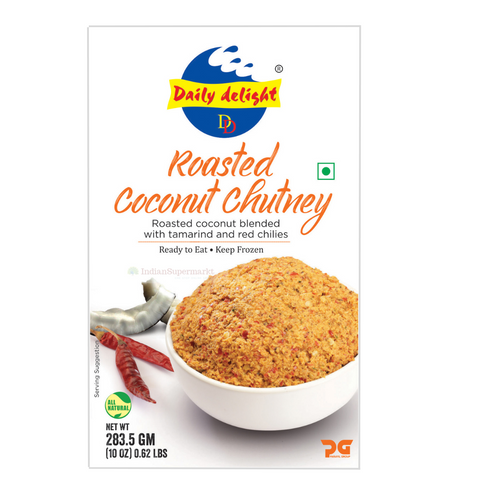 Daily Delight Frozen Roasted Coconut Chutney - indiansupermarkt