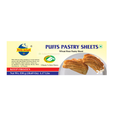 Daily Delight Frozen Puff Pastry - indiansupermarkt