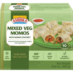 Ashoka Frozen Vegetables MOMOS With Chutney - 10pcs (Delivery in Berlin)