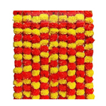 Marigold Toran yellow and saffron - indiansupermarkt