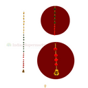 Toran Door Hanging Multicolour Pompoms Set of 2