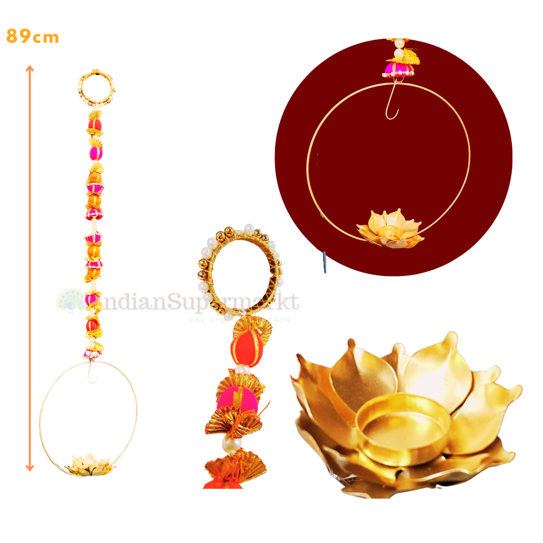 Diwali Lotus decor - indiansupermarkt