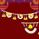 Artificial Marigold and Mogra Toran