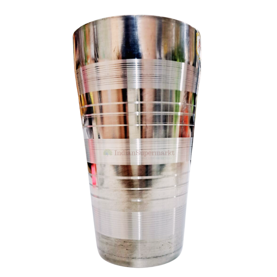 Stainless Steel Lassi Glass Big – IndianSupermarkt