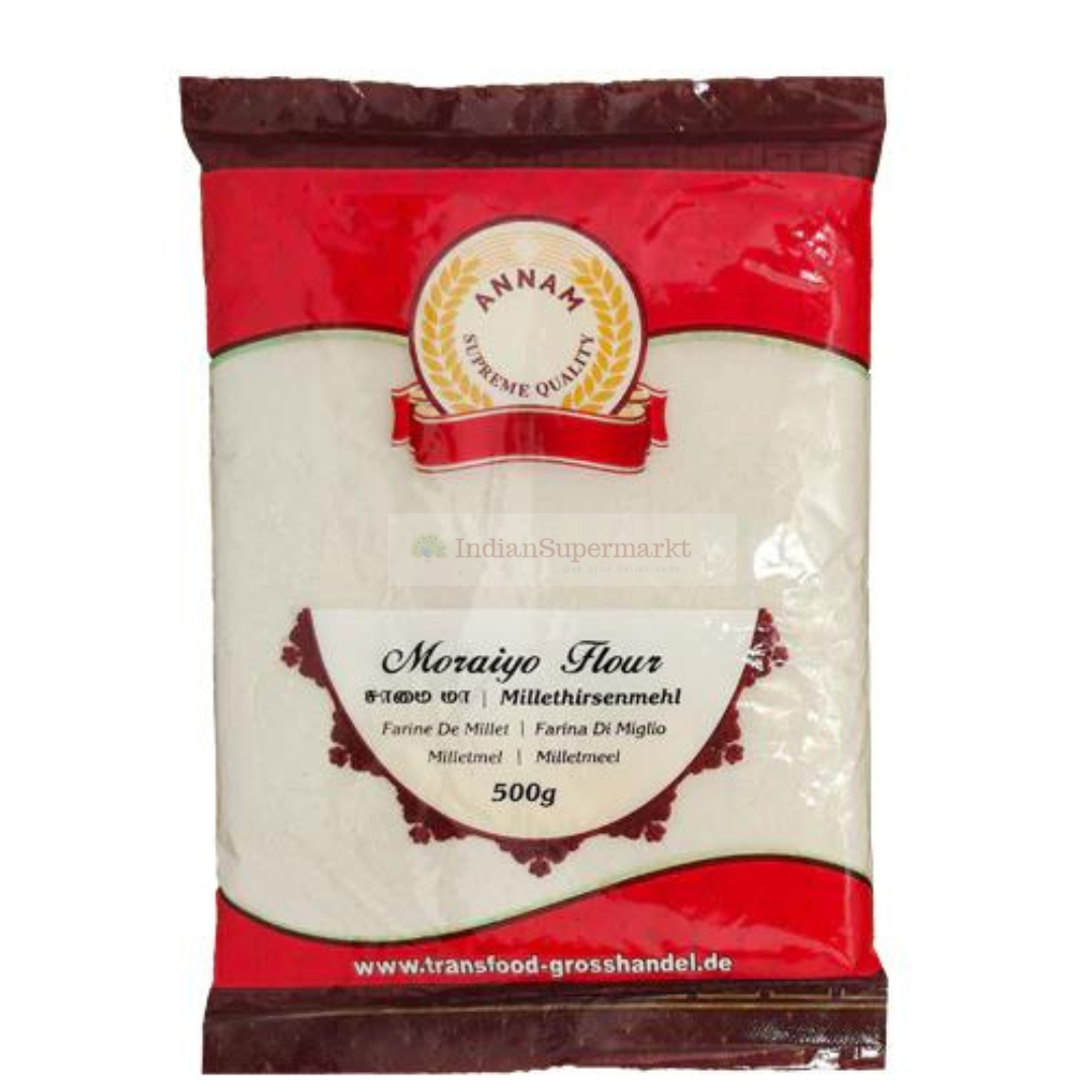 Annam Moraya Flour or Samo Rice Flour 500gm – IndianSupermarkt
