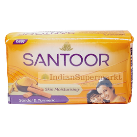 Santoor  Turmeric & Sandal Soap 100gm