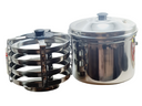 Stainless Steel  Dhokla cooker (Gas & Induction Compatible)