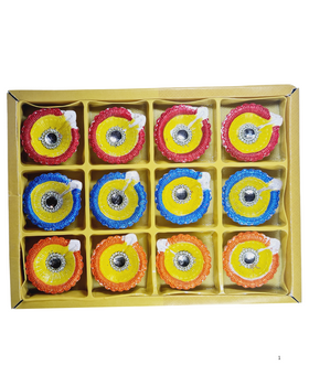 Clay Diya or  Mitti Diya - Pack of 12