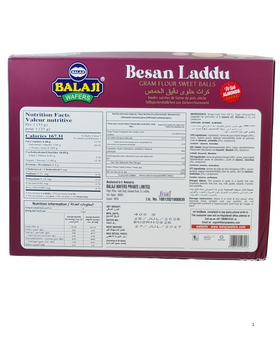 Balaji Besan Laddu With Almonds 400gm