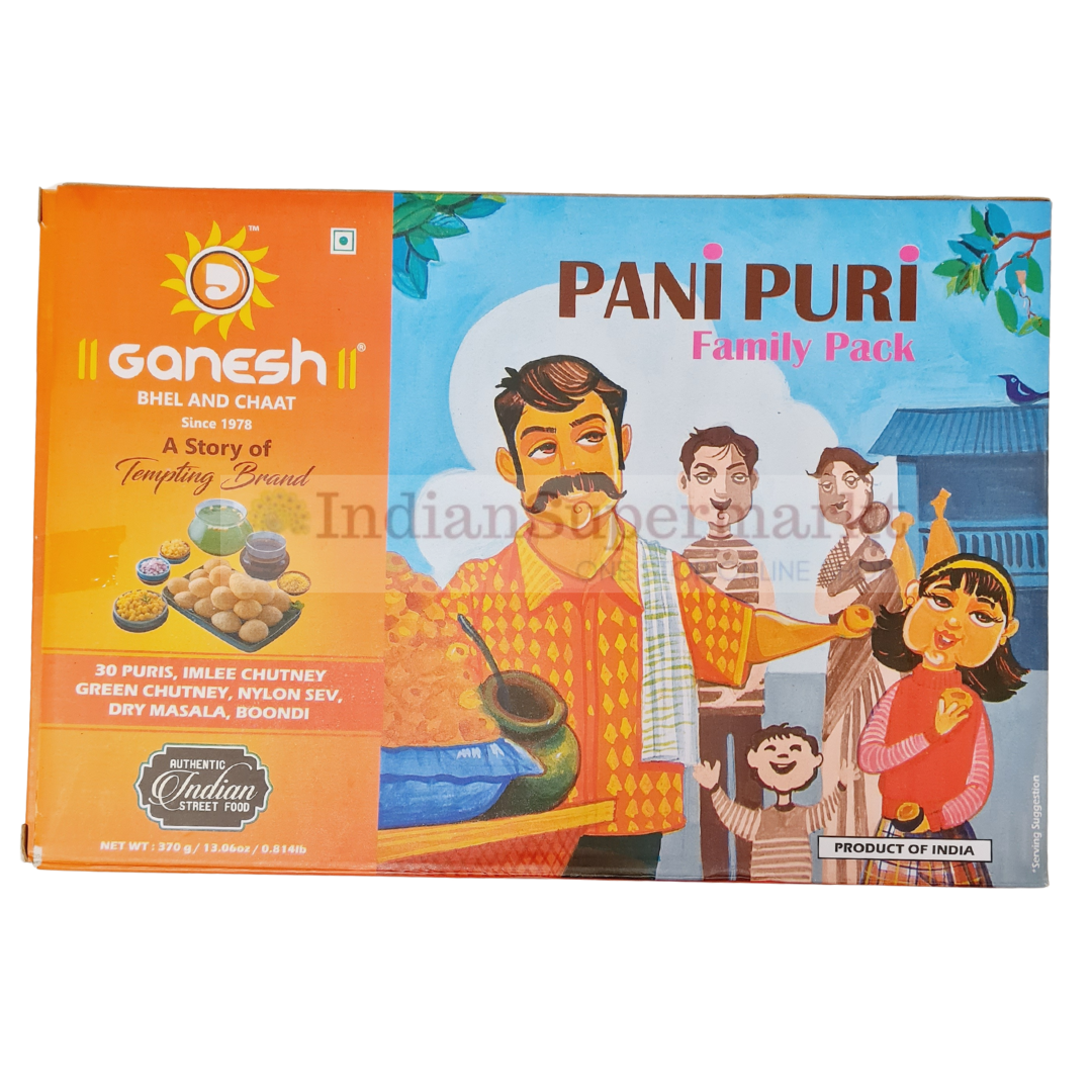 Ganesh Bhel Pani Puri  Family Pack  370gm - IndianSupermarkt