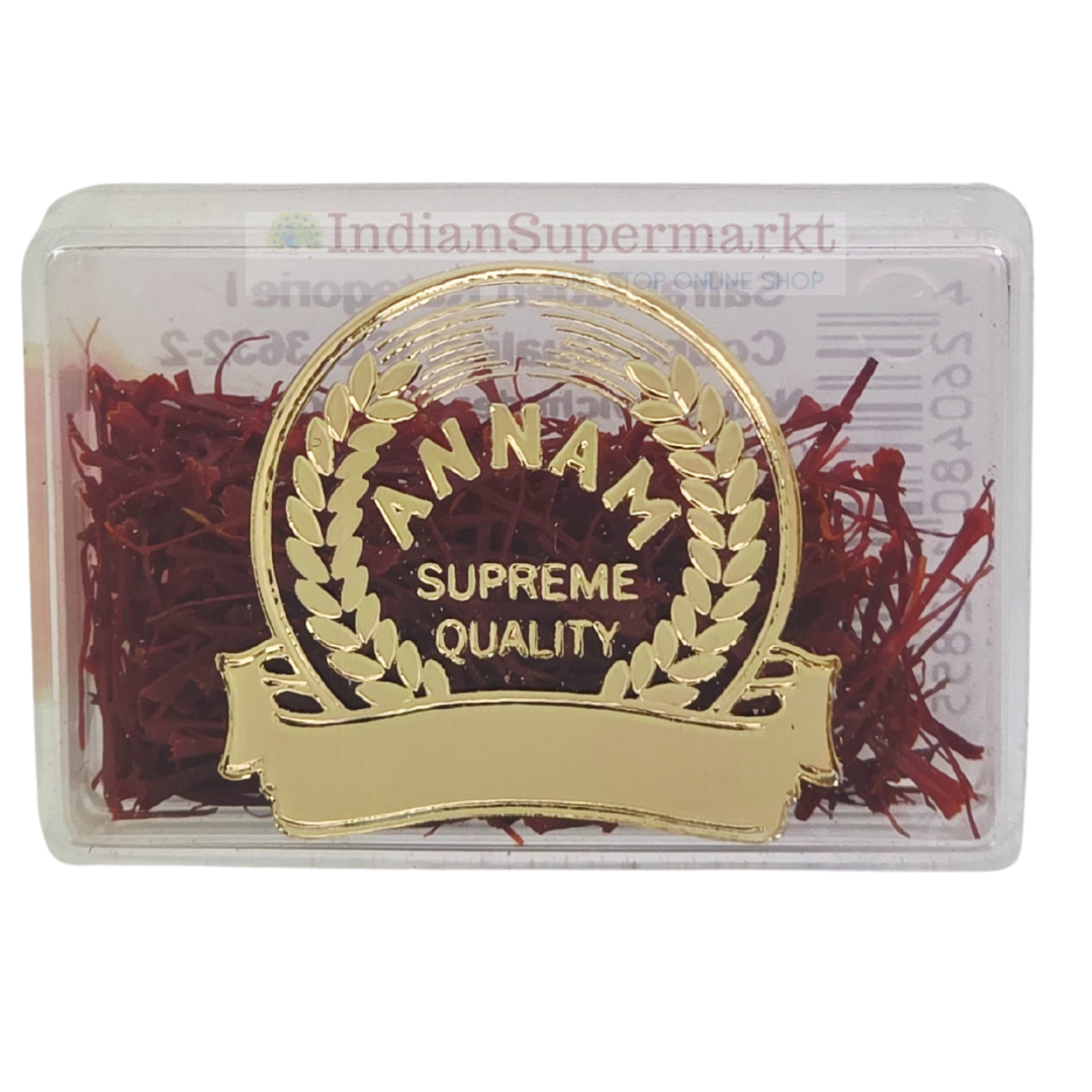Annam Pure Saffron or Kesar 1gm - IndianSupermarkt
