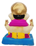 Eco Friendly Ganesha Dagdusheth Style Ganesha 9"