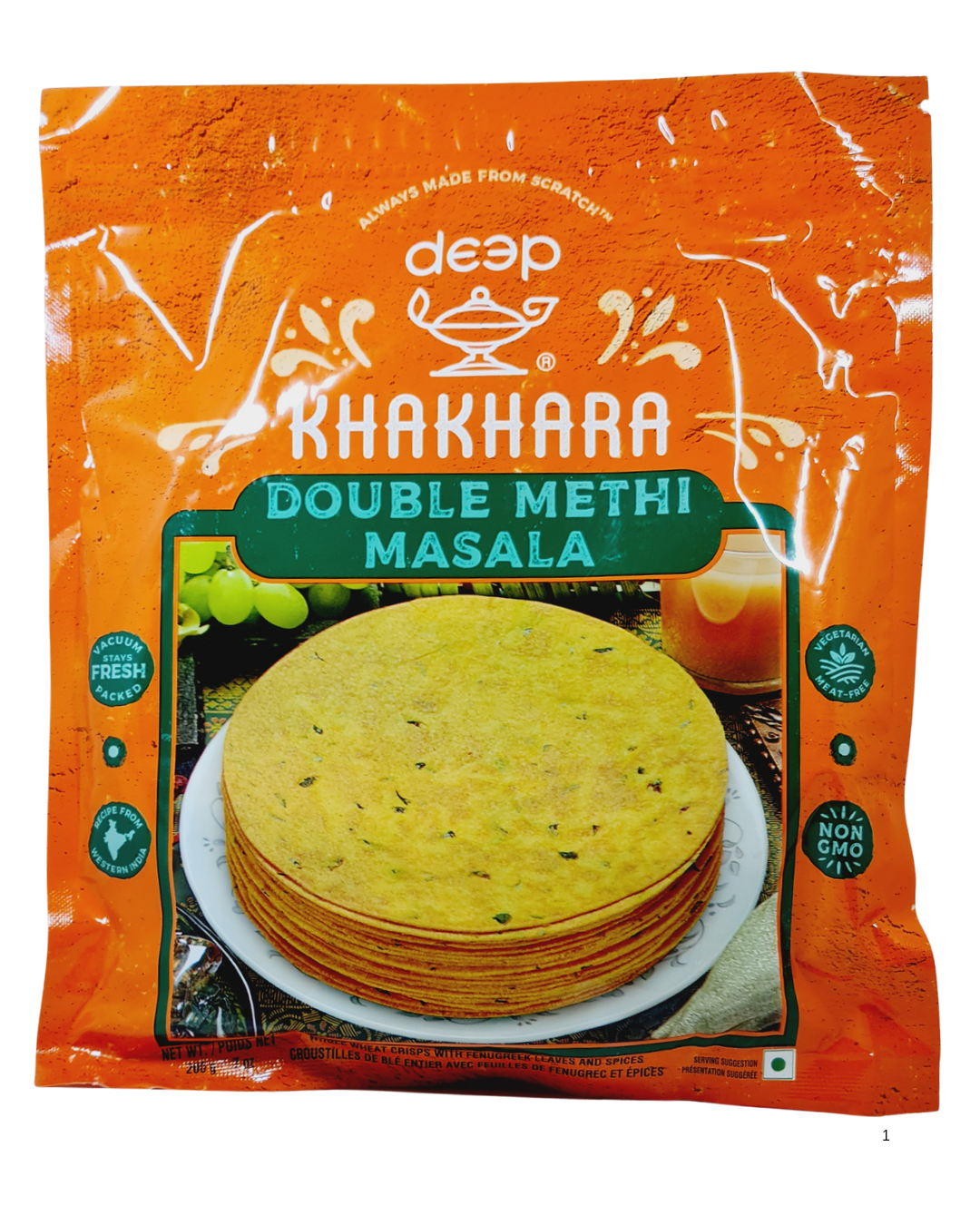 Deep Double Methi Masala Khakhara 200gm