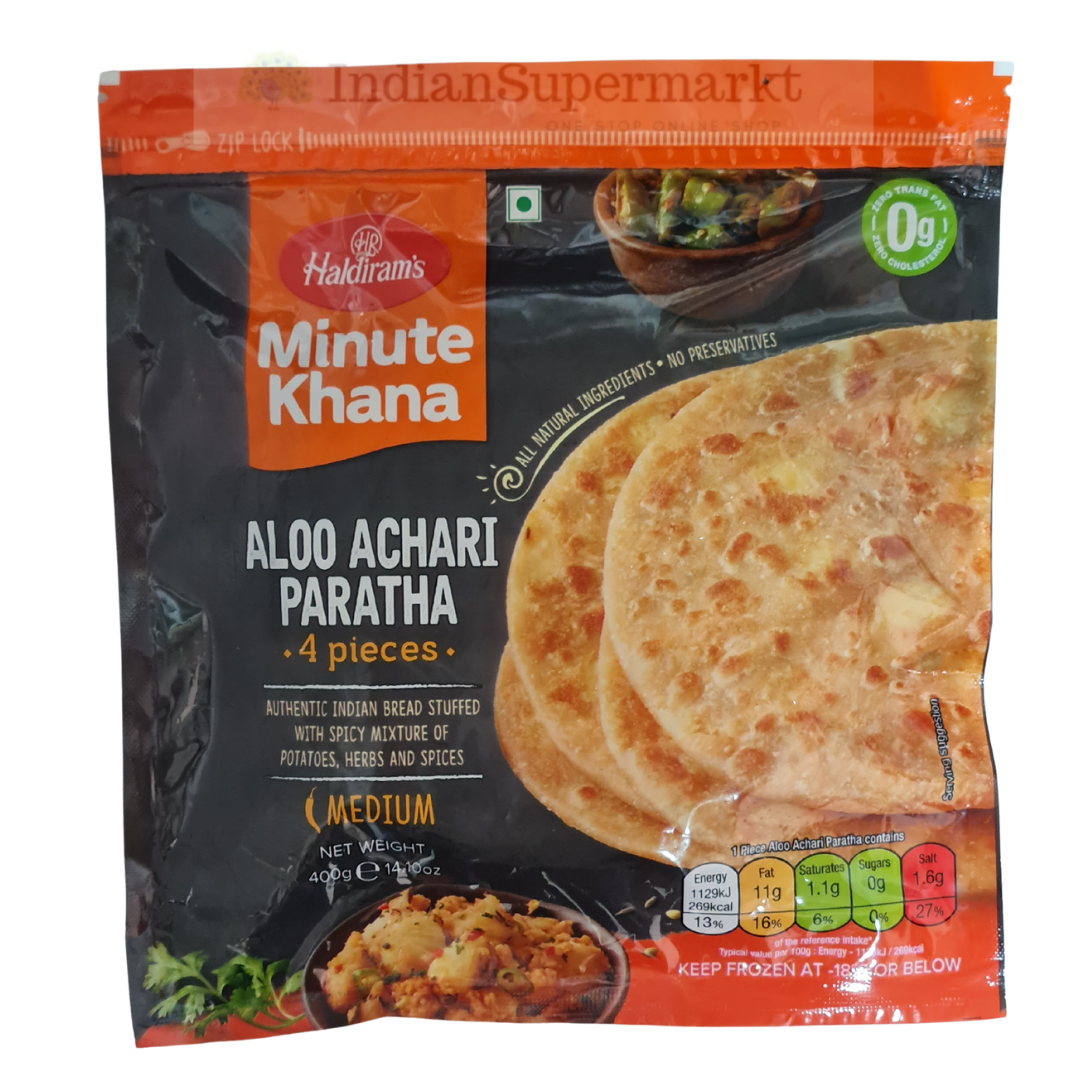 Haldiram Frozen Aloo Achari Paratha (Delivery in Berlin) - IndianSupermarkt