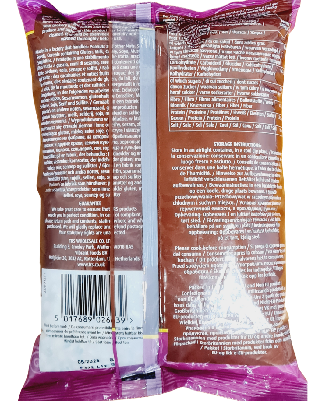 TRS Black Eye Beans - Lobia - Chavali - 1kg - IndianSupermarkt