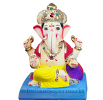 Eco Friendly Ganesha Dagdusheth Style Ganesha 9"