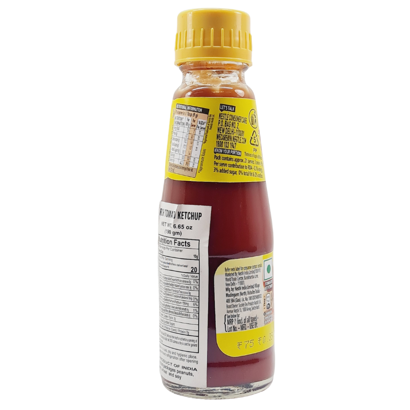 Maggi Rich Tomato Ketchup 190gm (BBD : 25.07.2026)