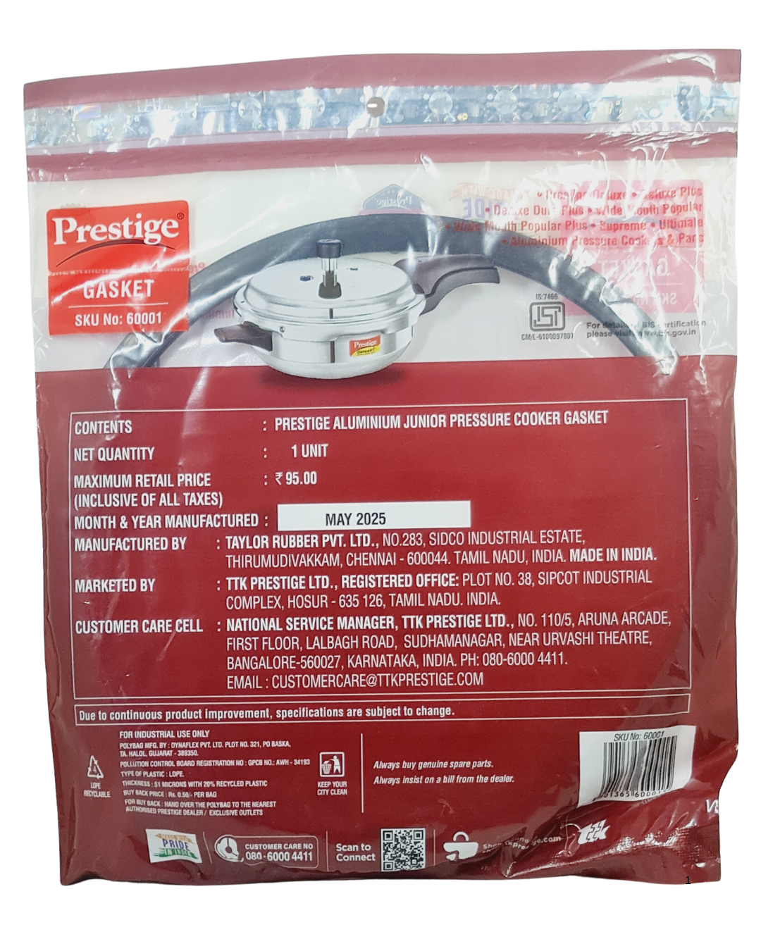 Prestige Gasket