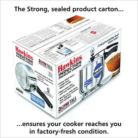Hawkins StainlessSteel Pressure Cooker 3Litre  (Gas & Induction Compatible)(NO Refund ,Return or replacement) (Copy)