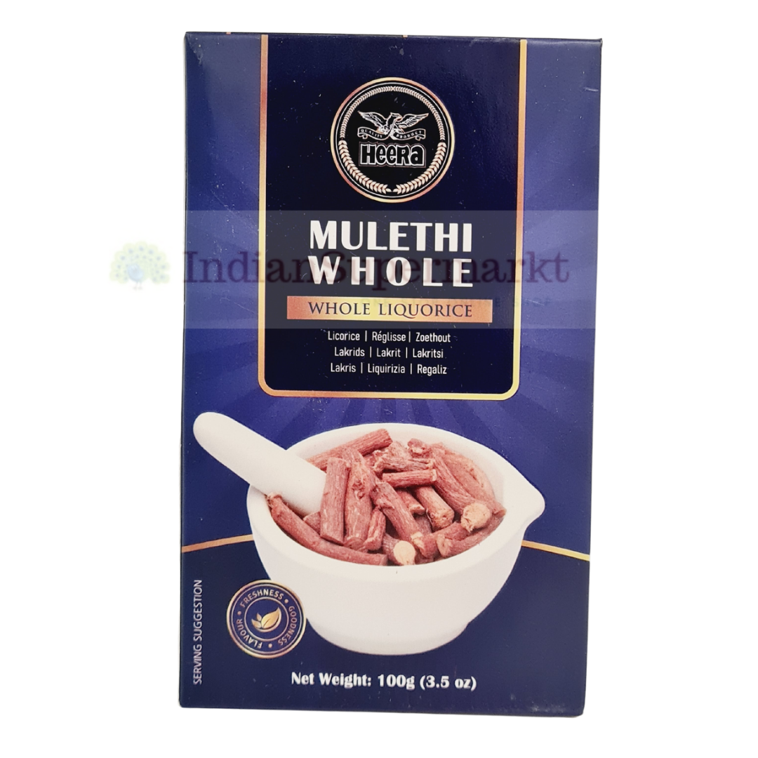 Heera Liquorice or Mulethi Whole 100gm (BBD: June 2026)