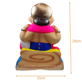 Eco Friendly Ganesha Choranga Double Load or Shadu Mati Ganesha 8"
