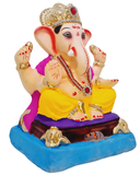 Eco Friendly Shree Siddhivinayak Ganpati or Shadu Mati Ganesha 9"