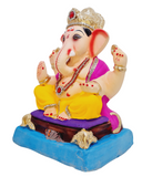 Eco Friendly Shree Siddhivinayak Ganpati or Shadu Mati Ganesha 9"