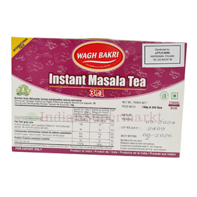 Wagh Bakri Instant(Premix) Masala Tea- Karak Chai - 10Sachets