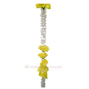 Artificial Yellow & White Flower Hanging Toran