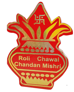 Roli Chandan Chawal Haldi - Kalash
