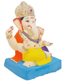 Eco Friendly Swami Samartha Ganesha or Shadu Mati Ganpati 9"