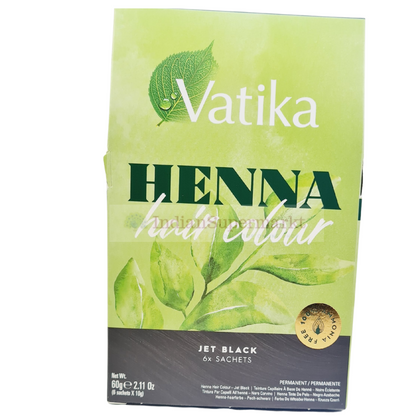 Vatika Henna Hair Colour - Jet Black