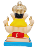 Eco Friendly Ganesh Padmasana  Murti  - Shadu Mati Ganesha 12"