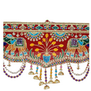 Kathiyawadi Craft Multicolour Pearl Toran or Bandharwar