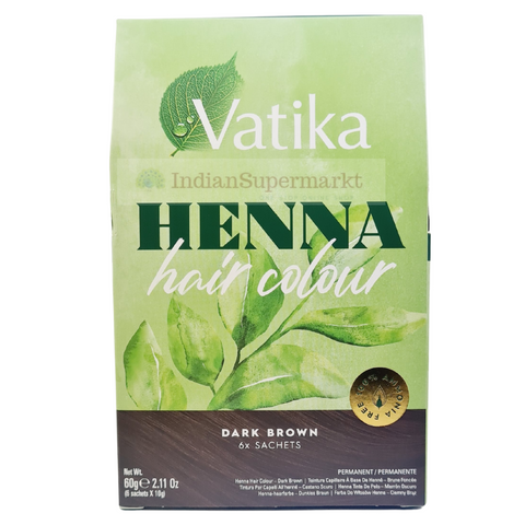 Vatika Henna Hair Colour - Dark Brown