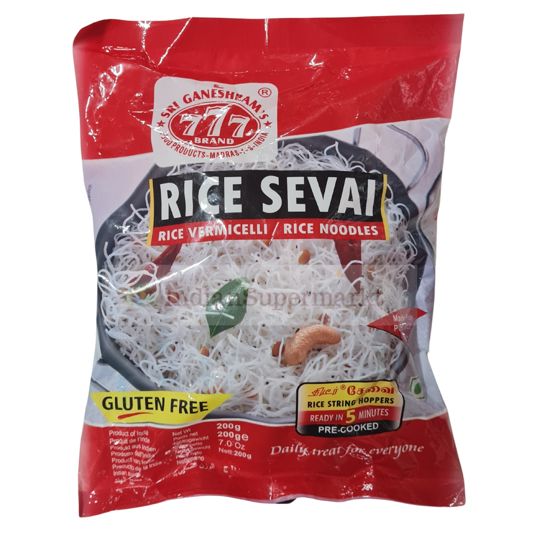 777 Brand Rice Vermicelli 200gm - IndianSupermarkt