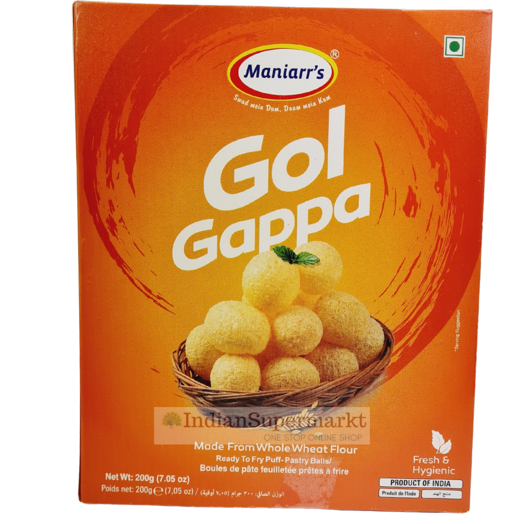 Maniarr's  Pani Puri Chips (Papad) 200gm (BBD 03.07.2026)