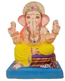 Eco Friendly Ganesha Choranga Double Load  or Shadu Mati Ganesha 13"