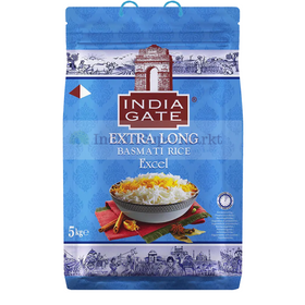 India Gate Basmati Rice Excel 5Kg - IndianSupermarkt