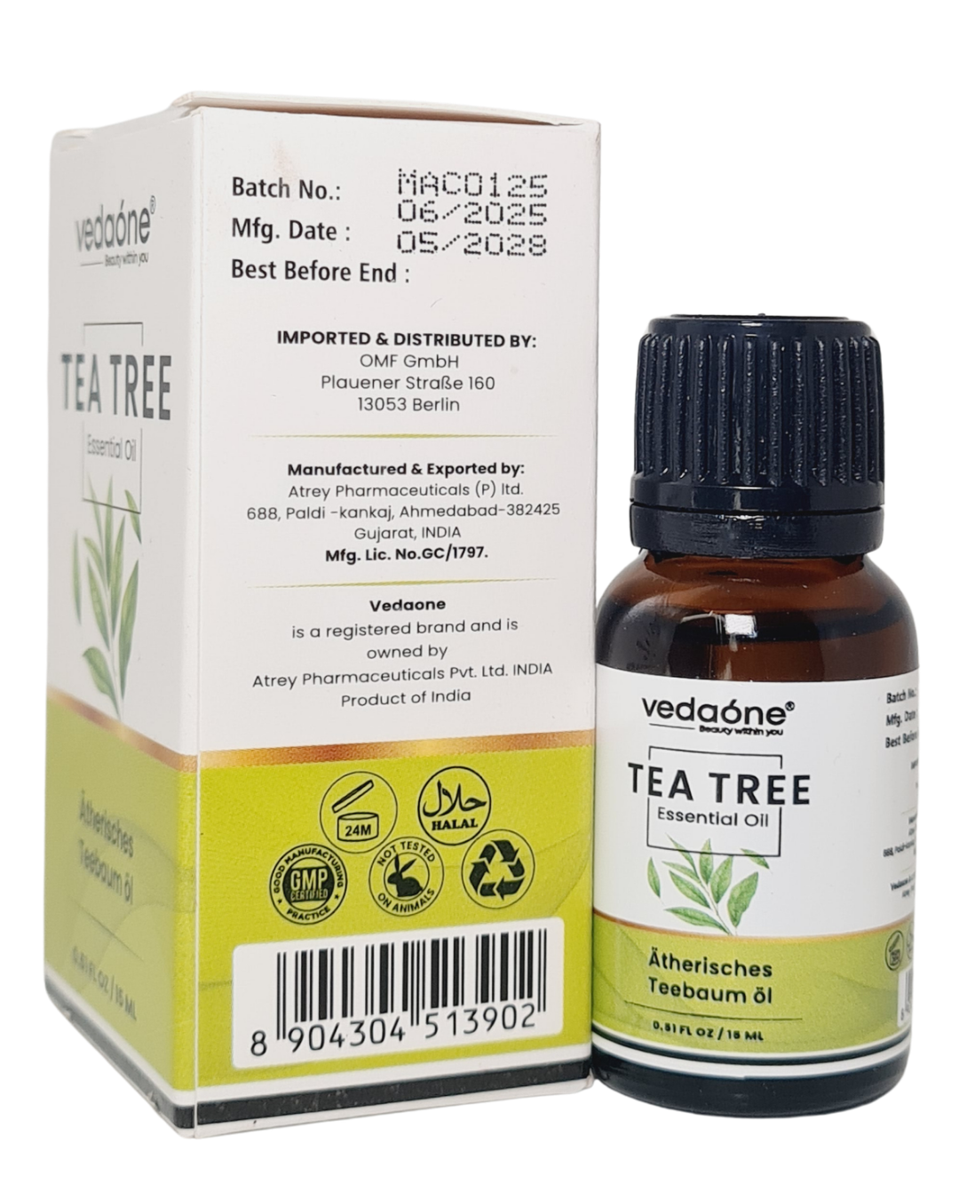 Vedaone Tea Tree Oil 15ml