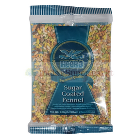 Schani/ Heera Sugar coated Fennel Seeds 100gm - IndianSupermarkt