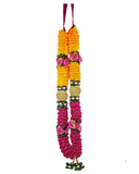 Deity Satin Garland Mulitcolour 30cm
