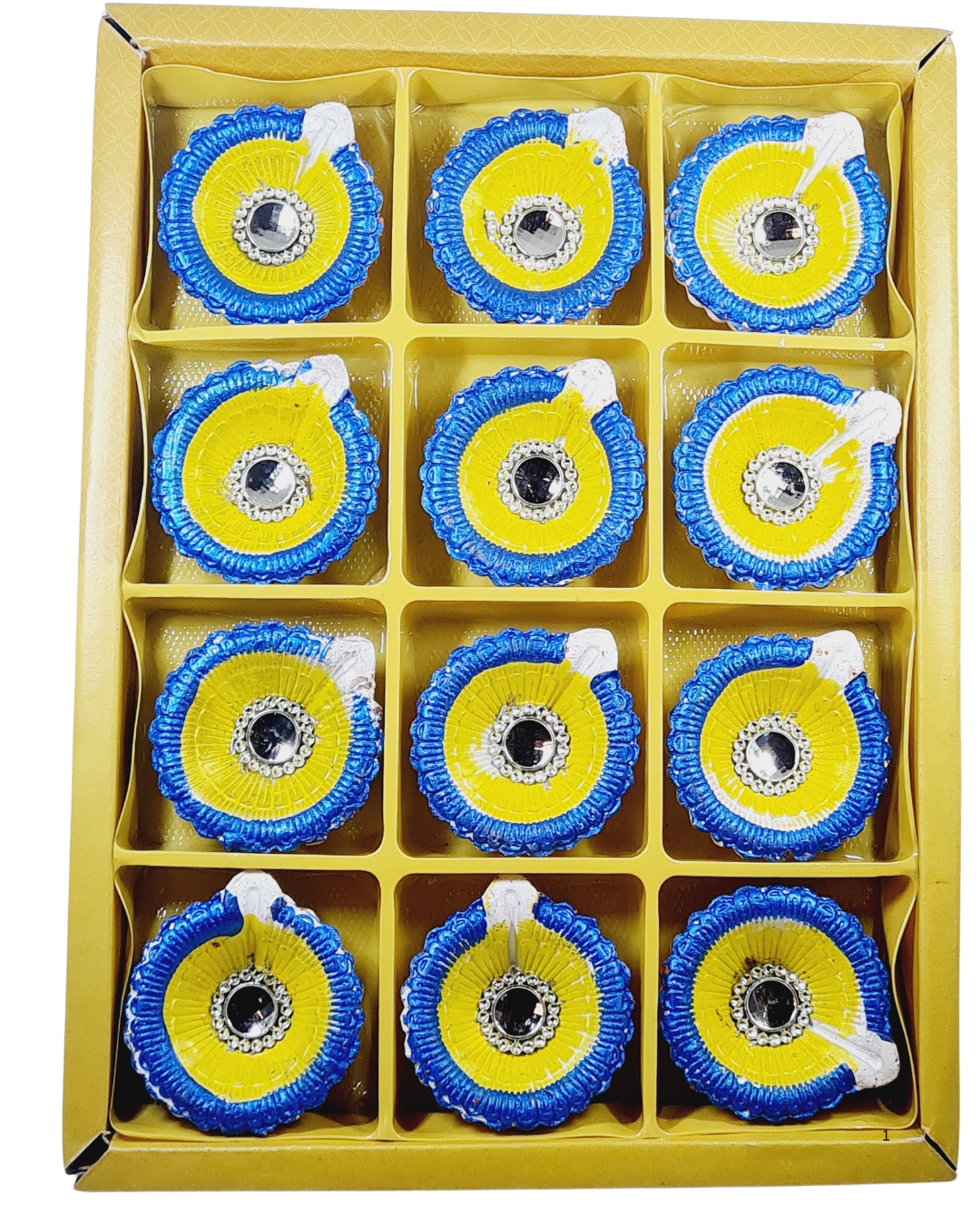 Clay Diya or  Mitti Diya - Pack of 12