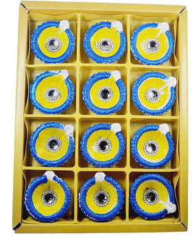 Clay Diya or  Mitti Diya - Pack of 12
