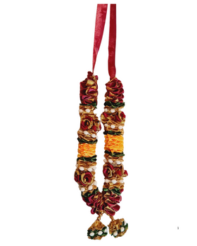 Deity Satin Garland Mulitcolour 21cm