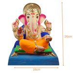 Eco Friendly Ganesha Choranga Double Load Ganesha 10"